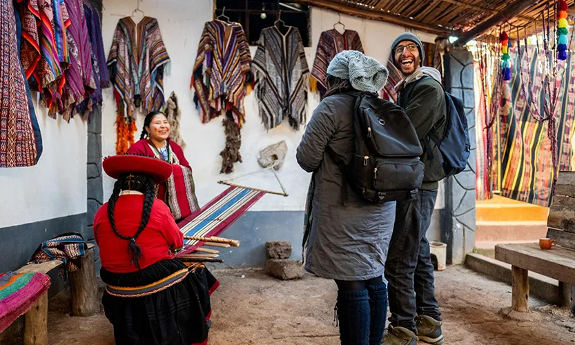 Picturesque natural landscape capturing the essence of cultural immersion in Chinchero, Cusco, Peru, Kaymara Luxury Travel.